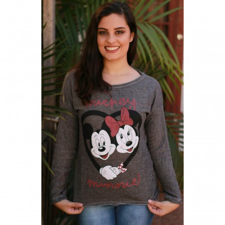 Blusa Mickey & Minnie 